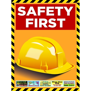 images/3806-P Safety First safety poster.jpg